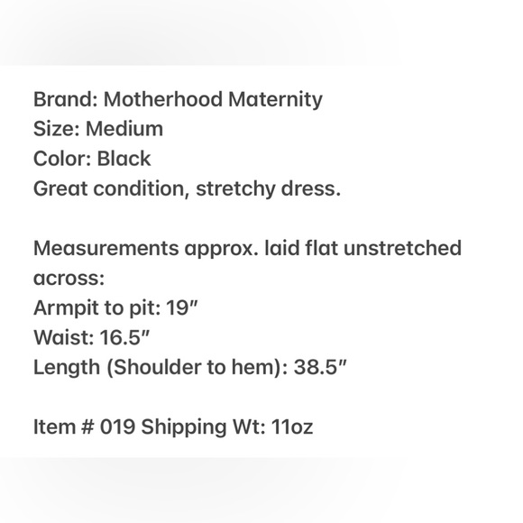 Motherhood Maternity Dress Size Medium - Picture 5 of 5